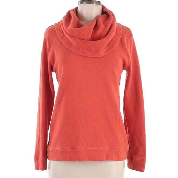 J. Crew Sweaters - J Crew orange cowl neck top